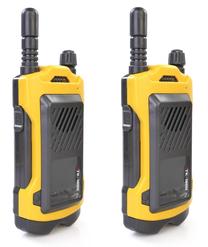Policininko žaislas, radijo stotelės Artyk Walkie Talkie, juoda sp./geltona sp.