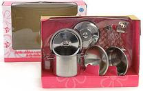 Žaisliniai virtuvės reikmenys Tommy Toys Dishes, sidabro sp.