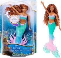Lėlė Mattel Disney Princess Little Mermaid Ariel HMX22, 30 cm, žalia sp.