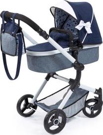 Lėlių vežimėlis Bayer Combi Neo Vario 18481AB, mėlyna sp./balta sp.