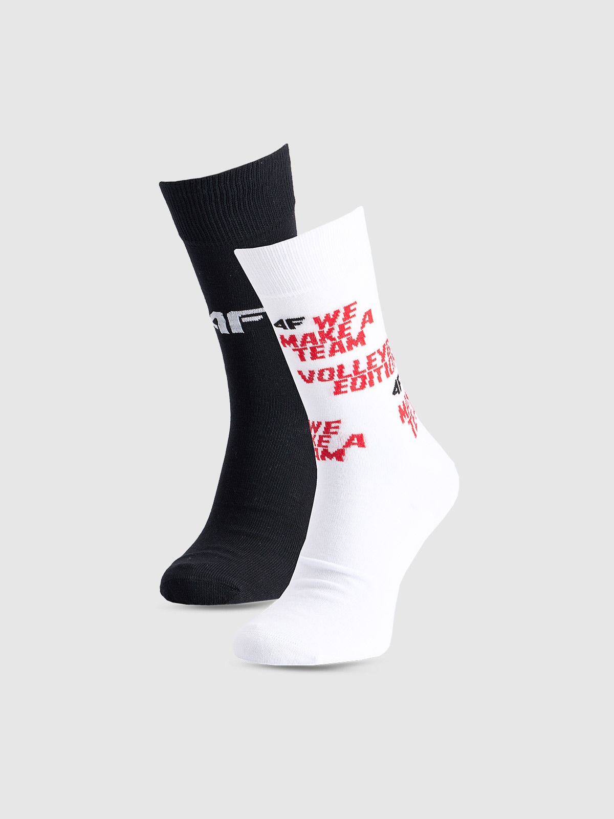 Casual kojinės virš kulkšnies (2-pack) unisex - daugiaspalvės