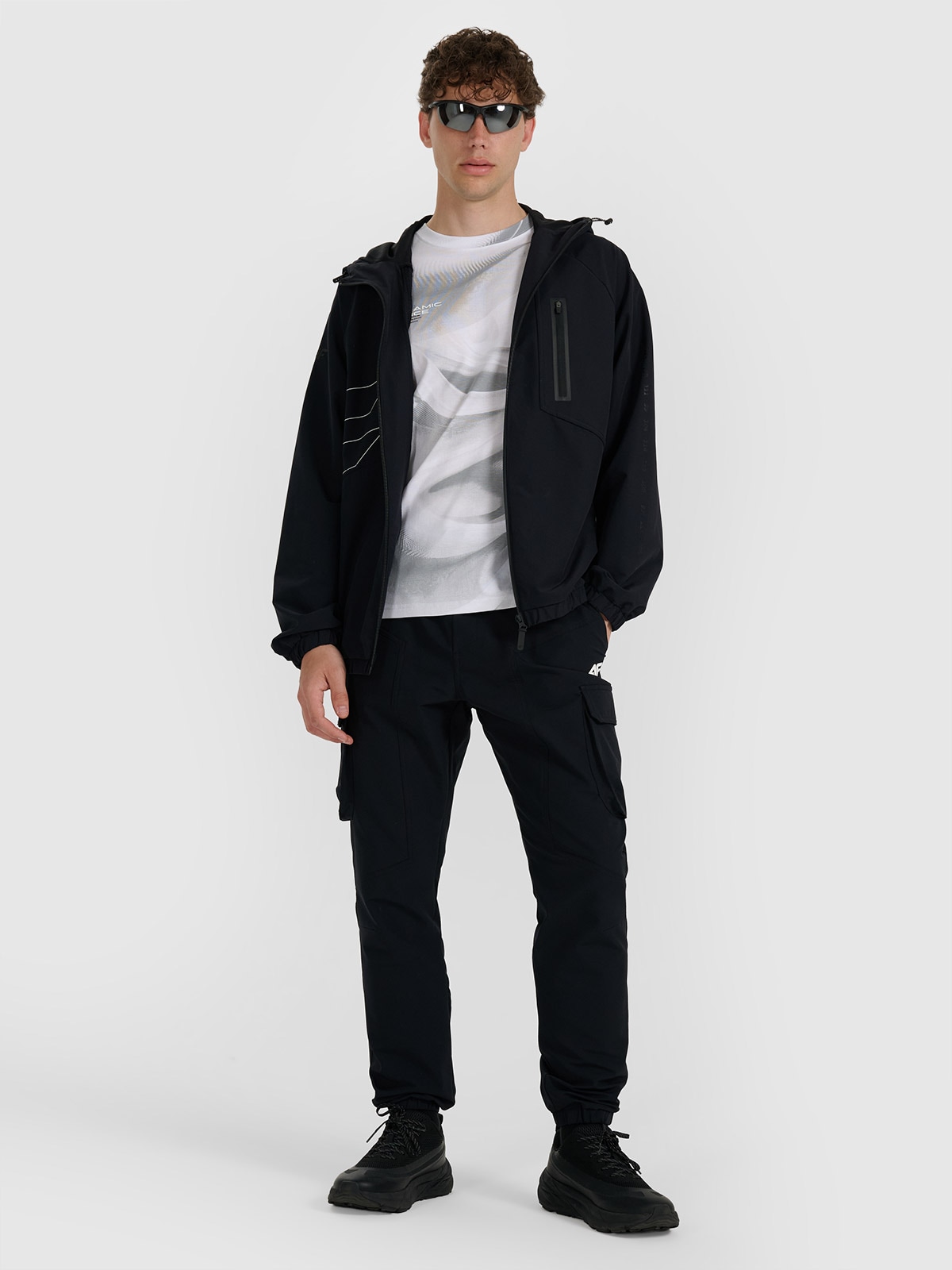 Vyriškos casual kelnės - juodos
