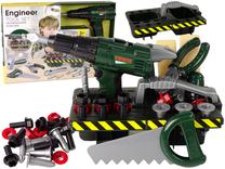 Žaislinis meistro įrankių rinkinys Lean Toys Engineer Tool Set, įvairių spalvų