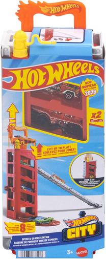 Automobilių stovėjimo aikštelė Mattel Hot Wheels City Speed & Go JMJ54, įvairių spalvų