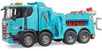  Žaislinis automobilių vilkikas Bruder Scania Super 560R, 1:16, mėlyna sp.
