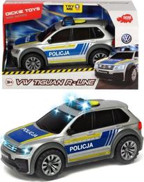  Žaislinė policijos mašina Simba Sos Series VW Tiguan R-Line 2037140130, mėlyna sp./sidabro sp.