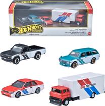  Automobilių rinkiniai Mattel Hot Wheels Premium HRT52, 1:64, įvairių spalvų