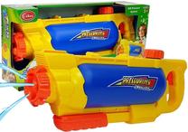 Žaislinis vandens šautuvas Lean Toys Water Gun LT8188, 42 cm Mėlyna sp./Geltona sp.