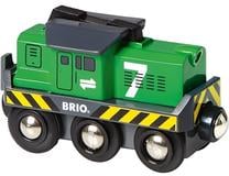  Žaislinis traukinys Brio World Freight Engine 33214, žalia sp.