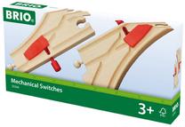  Traukinių bėgių jungtys Brio Mechanical Switches 33344, ruda sp.