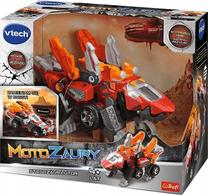 Transformeris VTech MotoZaury Stegozaur Lutor 61951, raudona sp./oranžinė sp.
