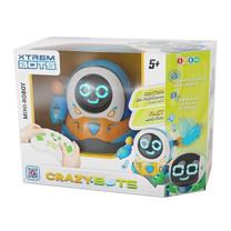 Interaktyvus žaislas robotas Xtrem Bots Crazy Bot Roll 3803236, mėlyna sp.