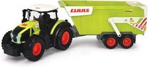  Žaislinis traktorius Simba Dickie Toys Claas Farm Tractor & Trailer 203739004, juoda sp./žalia sp.