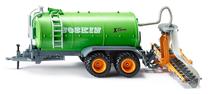  Žaislinė priekaba Siku Vacuum Tanker 2270 2270, žalia sp.