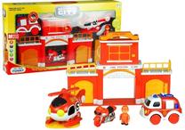  Žaislinė gaisrinės stotis City Rescuers LT1952, oranžinė sp.