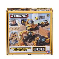  Statybos transporto priemonės JCB Mini Machines Playset 1417259, įvairių spalvų