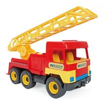  Žaislinė gaisrinė mašina Wader Tech Truck Fire Brigade 35319, įvairių spalvų
