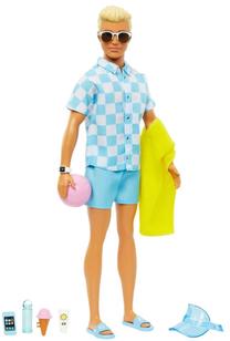 Lėlė Mattel Barbie Barbie Beach Day Ken HPL74, 29 cm, įvairių spalvų