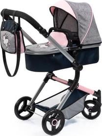 Lėlių vežimėlis Bayer Combi Neo Vario 18427AA, rožinė sp./pilka sp.