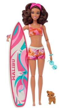 Lėlė Mattel Barbie Surf Doll HPL69, 29 cm, įvairių spalvų