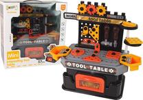 Žaislinis meistro įrankių rinkinys Lean Toys Interesting Tool Set, įvairių spalvų