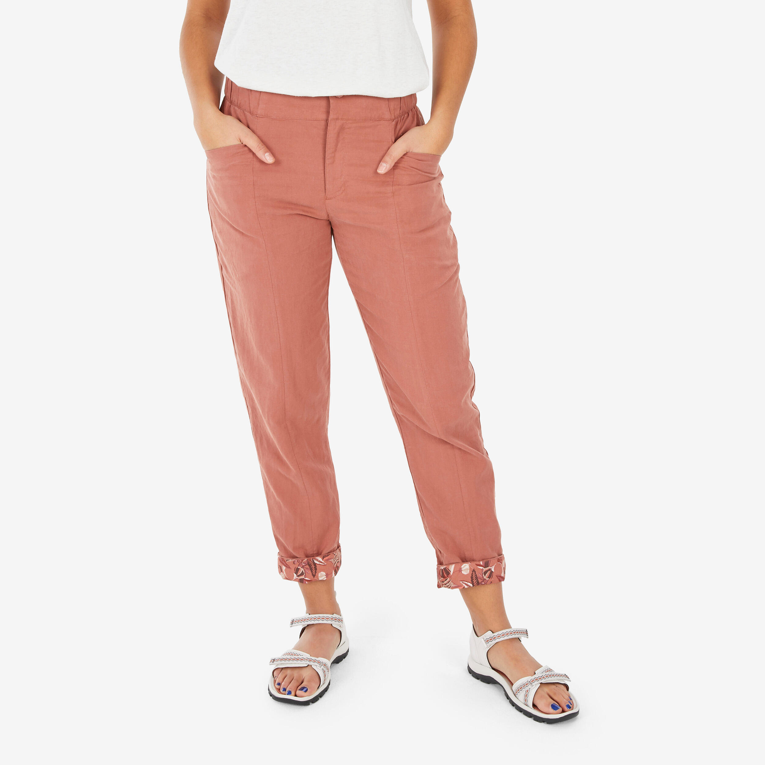 Mot. linen hiking pants "NH500"