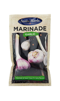 Česnakinis mėsos ir vištienos marinatas SANTA MARIA BBQ, 75 g