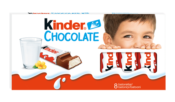 Pieninis šokoladas KINDER, 100 g