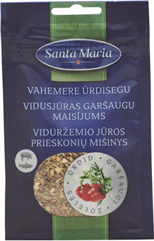 Viduržemio jūros prieskoninių žolelių mišinys SANTA MARIA, 12 g