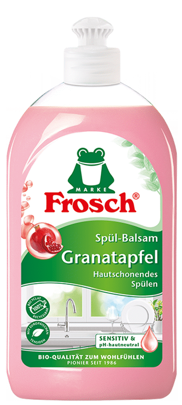 Indų ploviklis FROSCH GRANATAPFEL su balzamu (granatų kvapo), 500 ml