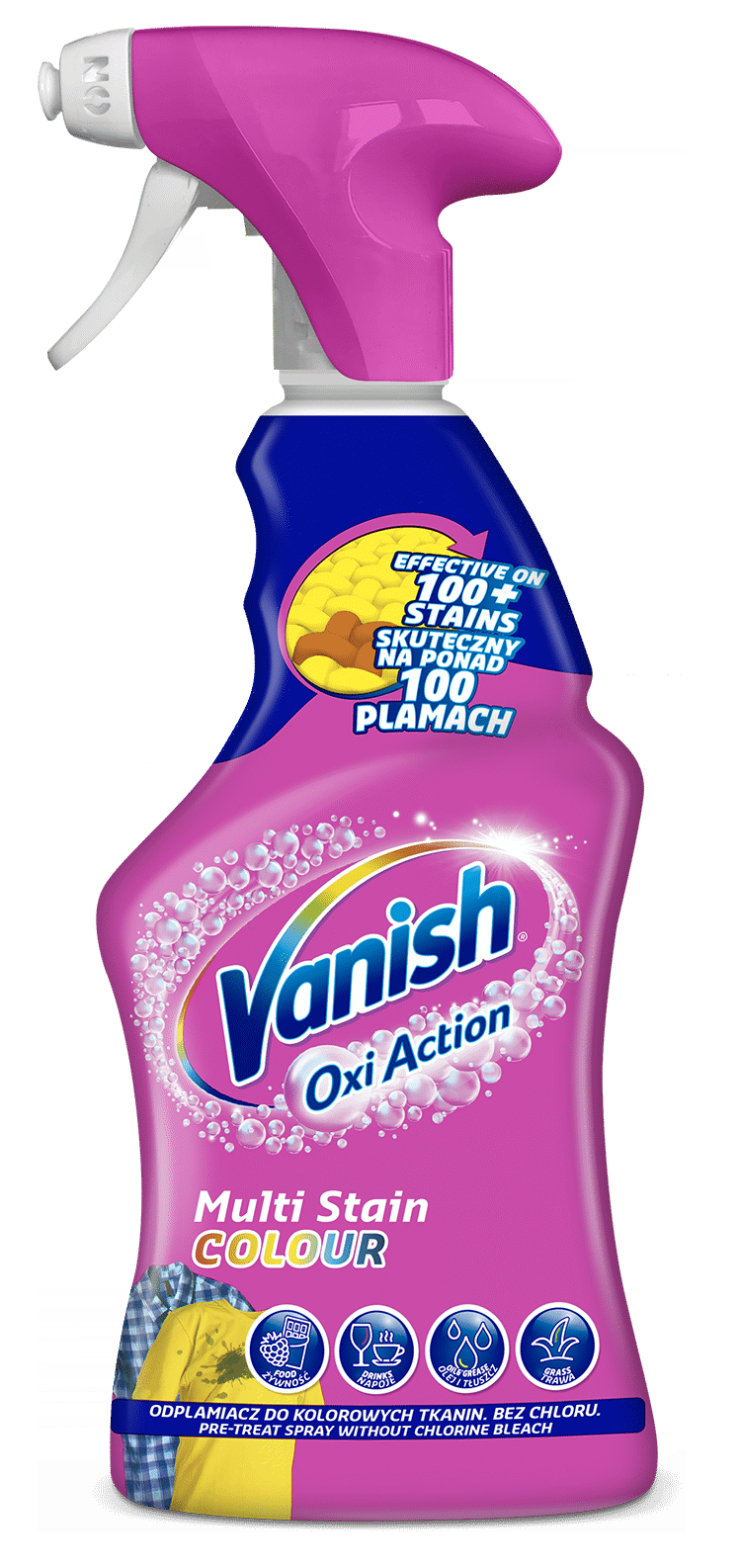 Purškiamas dėmių valiklis VANISH OXI ACTION, 500 ml