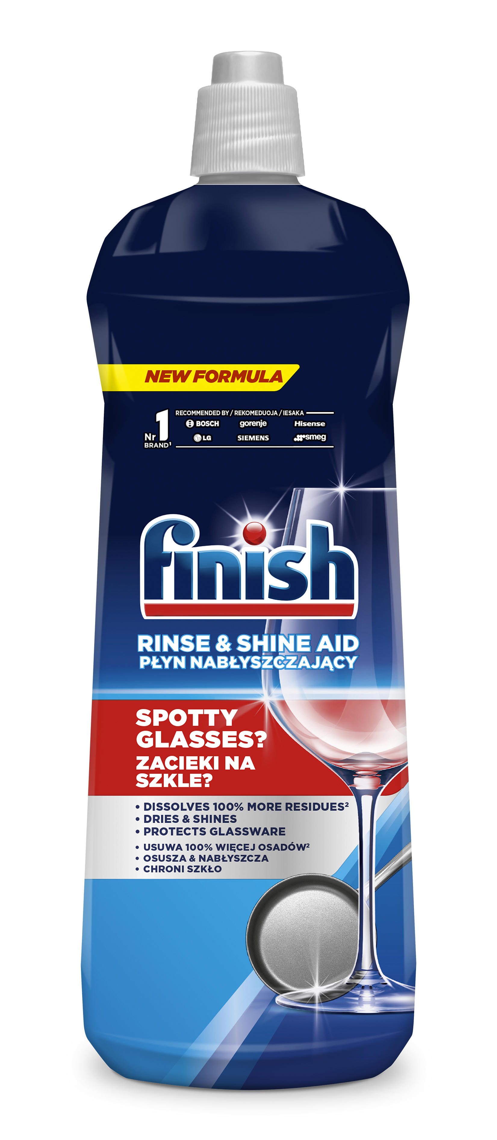 Indaplovių skalavimo skystis FINISH, 800 ml