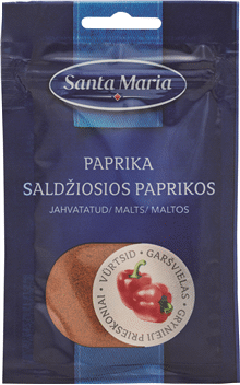 Maltos saldžiosios paprikos SANTA MARIA, 22 g