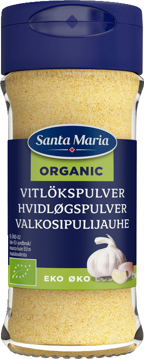 Ekologiški česnakų milteliai SANTA MARIA, 46 g