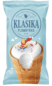 Vanilinis plombyras KLASIKA VANILLA, 65 g