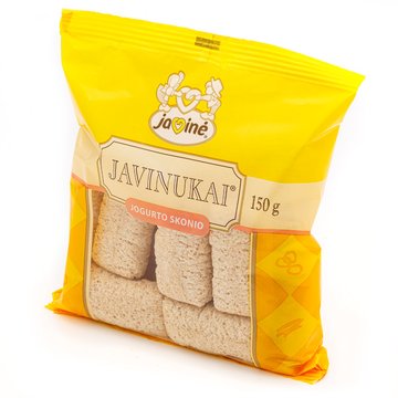 Jogurto skonio javinukai JAVINĖ, 150 g