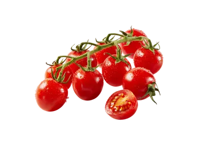 Vynuoginiai pomidorai su šakelėmis