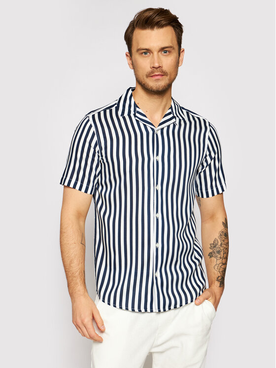 Only & Sons Marškiniai · Tamsiai mėlyna · Regular Fit