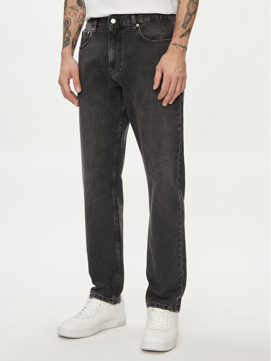 Calvin Klein Jeans Džinsai · Juoda · Regular Fit