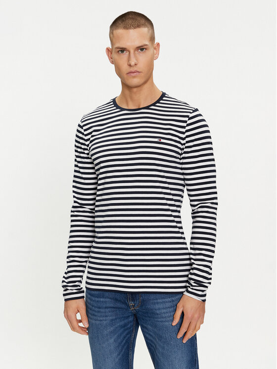 Tommy Hilfiger Marškinėliai ilgomis rankovėmis · Tamsiai mėlyna