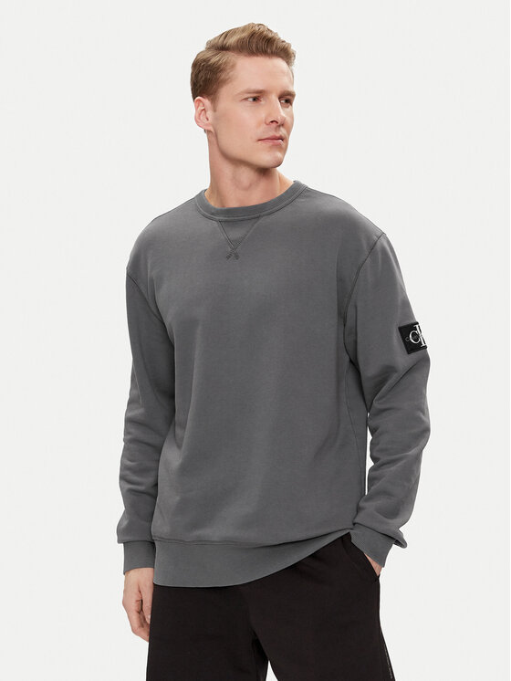 Calvin Klein Jeans Džemperis · Pilka