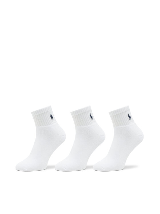 Polo Ralph Lauren Ilgos kojinės · Balta