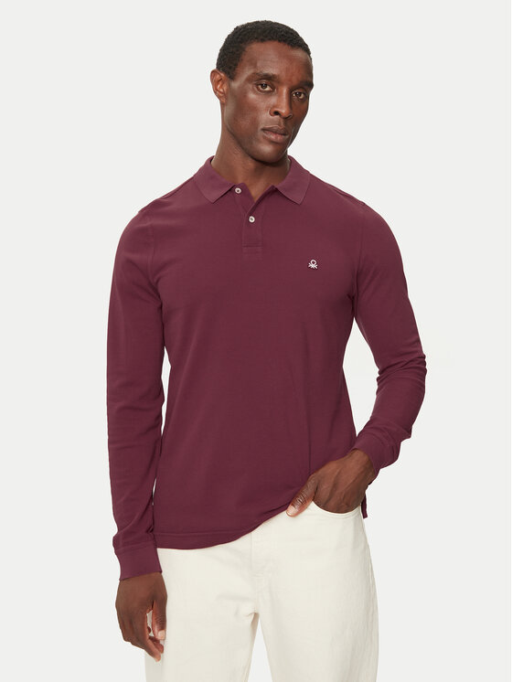 United Colors Of Benetton Polo marškinėliai · Vyšninė