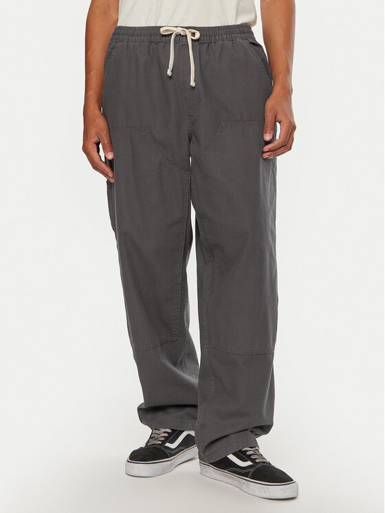 Vans Medžiaginės kelnės · Pilka · Regular Fit