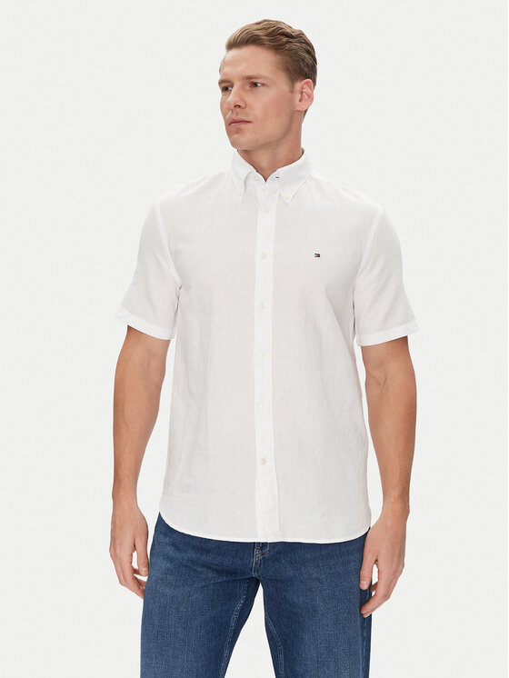 Tommy Hilfiger Marškiniai · Balta · Regular Fit