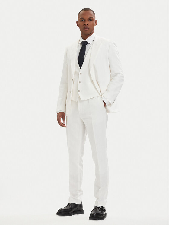 Kodas 20MAY HUGO Kostiumas · Kreminė · Slim Fit