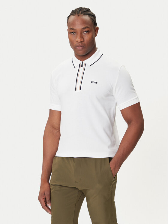 BOSS Polo marškinėliai · Balta