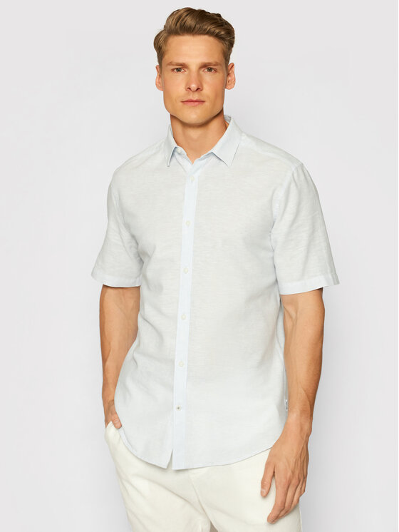 Only & Sons Marškiniai · Mėlyna · Slim Fit
