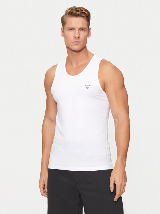 Guess Tank top marškinėliai · Balta