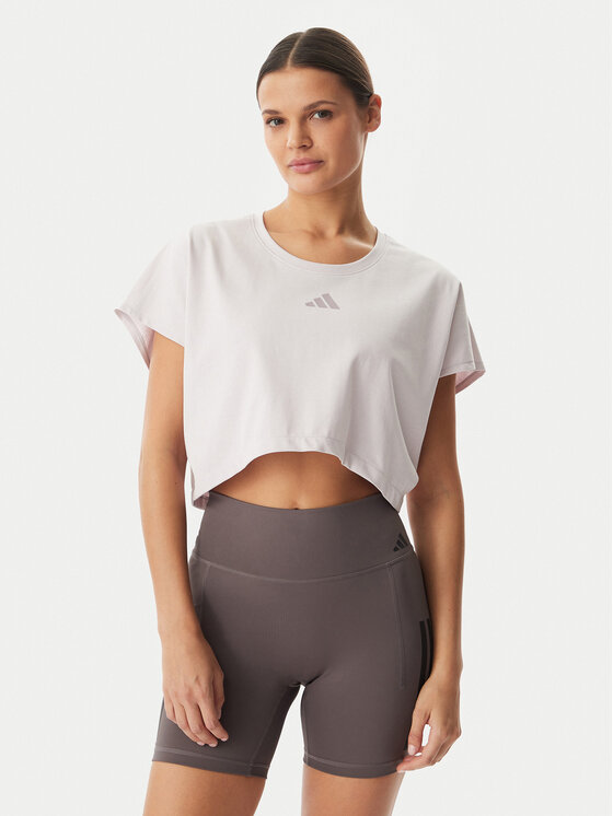 adidas Marškinėliai · Violetinė